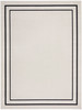 Nourison Nourison Essentials NRE02 Ivory/Black Area Rugs