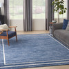 Nourison Nourison Essentials NRE02 Navy/Ivory Area Rugs