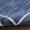 Nourison Nourison Essentials NRE02 Navy/Ivory Area Rugs