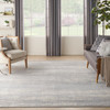 Nourison Nourison Essentials NRE03 Grey Beige Area Rugs
