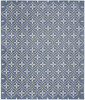 Nourison Nourison Essentials NRE04 Blue Ivory Area Rugs