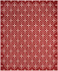 Nourison Nourison Essentials NRE04 Brick Ivory Area Rugs
