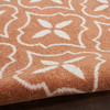 Nourison Nourison Essentials NRE04 Copper Area Rugs