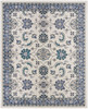 Nourison Nourison Essentials NRE05 Ivory Blue Area Rugs