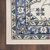 Nourison Nourison Essentials NRE05 Ivory Blue Area Rugs