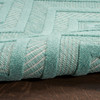 Nourison Versatile NRV01 Aqua Teal Area Rugs
