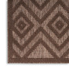 Nourison Versatile NRV01 Brown Area Rugs