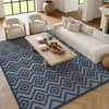 Nourison Versatile NRV01 Navy Blue Area Rugs