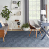 Nourison Versatile NRV01 Navy Blue Area Rugs