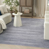 Nourison Nourison Washables NWB03 Grey Area Rugs
