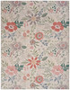 Nourison Nourison Washables NWB06 Cream Multicolor Area Rugs