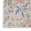 Nourison Nourison Washables NWB06 Cream Multicolor Area Rugs