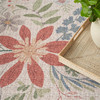 Nourison Nourison Washables NWB06 Cream Multicolor Area Rugs