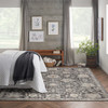 Nourison Oushak Home OUS01 Charcoal Area Rugs