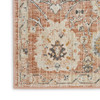 Nourison Oushak Home OUS01 Rust Area Rugs