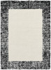 Nourison Pacific Shag PCS02 Ivory Black Area Rugs