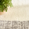 Nourison Pacific Shag PCS02 Ivory Grey Area Rugs