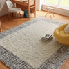 Nourison Pacific Shag PCS02 Ivory Grey Area Rugs