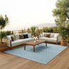 Nourison Positano POS02 Aqua Area Rugs