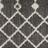 Nourison Positano POS02 Black Area Rugs