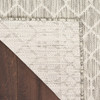 Nourison Positano POS02 Light Grey Area Rugs