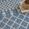 Nourison Positano POS02 Navy Blue Area Rugs