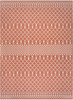 Nourison Positano POS02 Terracotta Area Rugs