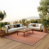 Nourison Positano POS02 Terracotta Area Rugs