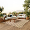 Nourison Positano POS03 Beige Ivory Area Rugs