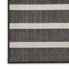 Nourison Positano POS03 Black Ivory Area Rugs