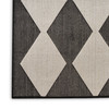 Nourison Positano POS04 Black Area Rugs