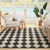 Nourison Positano POS04 Black Area Rugs