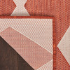 Nourison Positano POS04 Terracotta Area Rugs