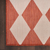 Nourison Positano POS04 Terracotta Area Rugs