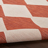 Nourison Positano POS04 Terracotta Area Rugs