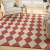 Nourison Positano POS04 Terracotta Area Rugs