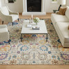Nourison Passion PSN01 Ivory Multicolor Area Rugs