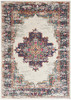 Nourison Passion PSN03 Ivory Blue Area Rugs