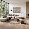 Nourison Passion PSN03 Ivory Blue Area Rugs