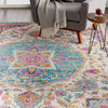 Nourison Passion PSN22 Ivory Multicolor Area Rugs