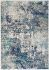 Nourison Passion PSN36 Ivory Teal Area Rugs