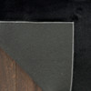 Nourison Soft Plush Rabbit Fur SFF01 Black Area Rugs