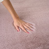 Nourison Soft Plush Rabbit Fur SFF01 Lavender Area Rugs