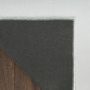 Nourison Soft Plush Rabbit Fur SFF01 Silver Area Rugs