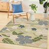 Nourison Suncoast SNC01 Green Blue Area Rugs