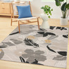Nourison Suncoast SNC01 Grey Area Rugs