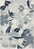 Nourison Suncoast SNC01 Grey Navy Area Rugs