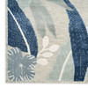 Nourison Suncoast SNC01 Grey Navy Area Rugs