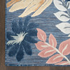 Nourison Suncoast SNC02 Denim Multicolor Area Rugs