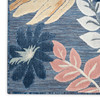Nourison Suncoast SNC02 Denim Multicolor Area Rugs